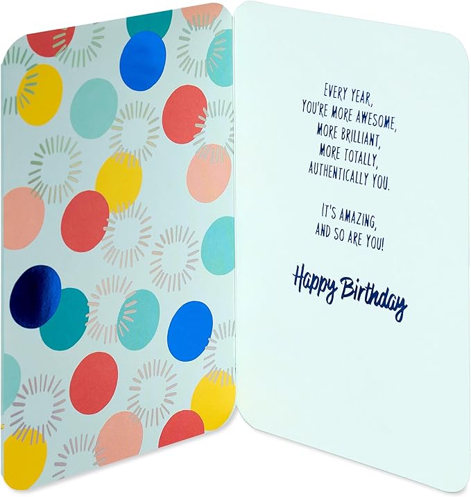 American Greetings Birthday Card (Authentically You)