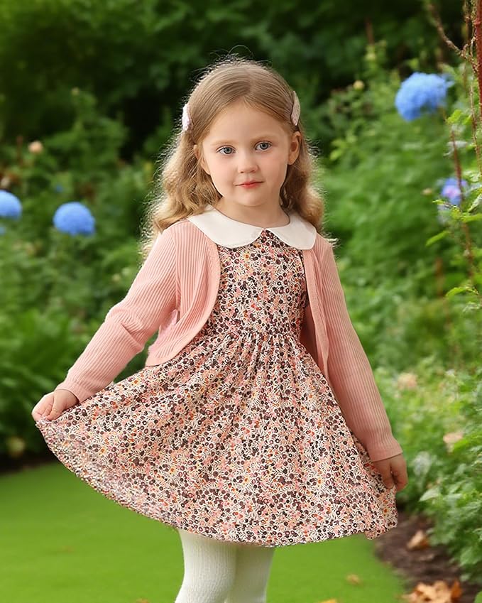Mioglrie Toddler Baby Girl Dress Fall Winter Outfits Coat Baby Girls Dresses 6 9 12 18 24 Months 2t 3t Girl Clothes