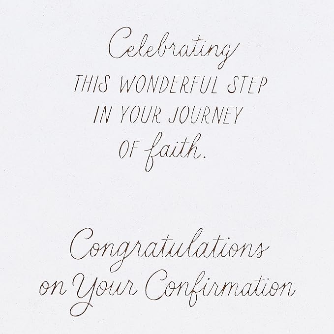 American Greetings Confirmation Card (Your Journey of Faith)