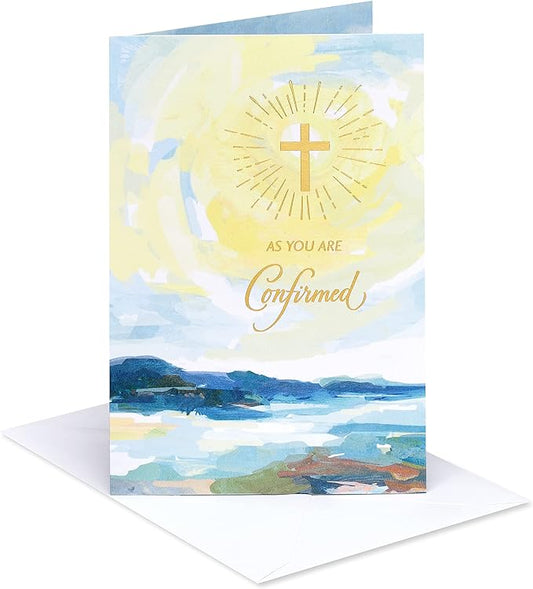 American Greetings Confirmation Card (His Wonderful Love)