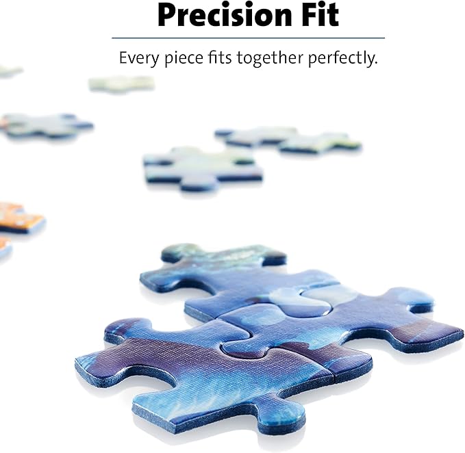 Ravensburger Underwater Wonders 100 Piece Jigsaw Puzzle for Kids - Fun and Educational Toy | Perfect Age Fit | Sustainable Wooden Pieces | Climate Pledge Friendly - 12972