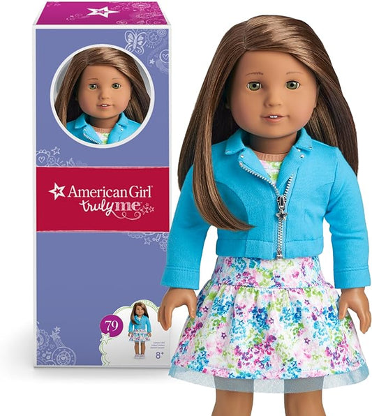 American Girl Truly Me 18-inch Doll #79 with Hazel Eyes, Brown Hair, and Medium Skin with Neutral Undertones, For Ages 6+