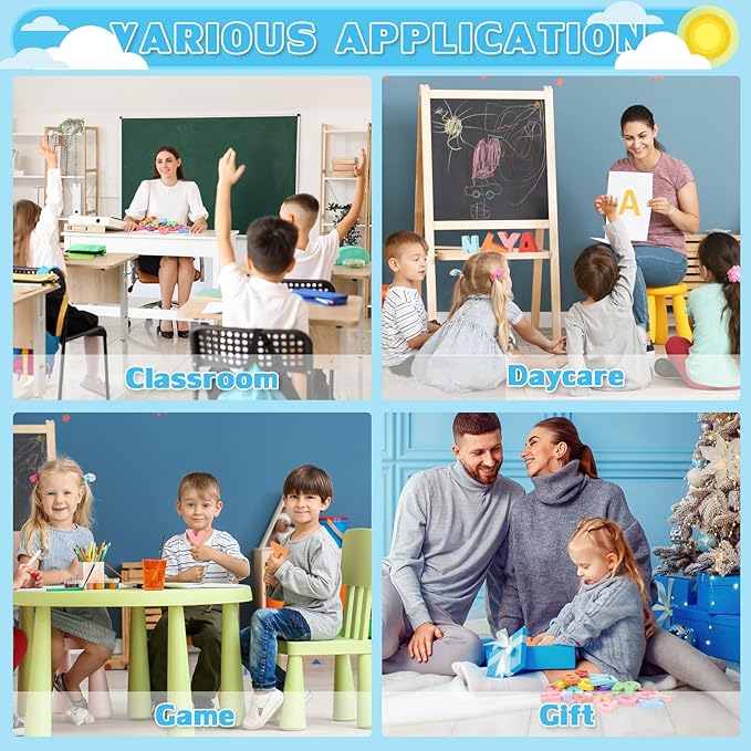 Alphabet Puzzle - Montessori Wooden Puzzles for Toddlers 1-5 | ABC Alphabet Puzzles Learning Toys for Toddlers 1-5 Alphabet Puzzle | Toddler Learning Toys Preschool Educational Gift for Kids