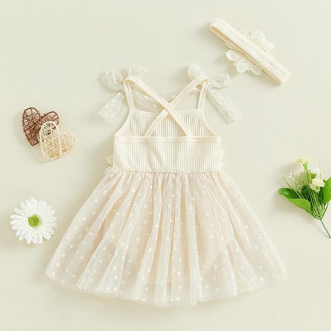 Baby Girl Clothes Daisy Ribbed Bodysuit Sleeveless Romper Dress Summer Outfit for Girls Newborn 3 6 9 12 18 Months