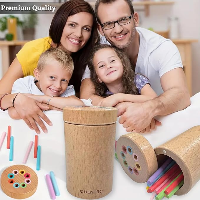Montessori Toys for 3 Year Old, Wooden Learning Color Sorting Toys for Toddlers, Educational Fine Motor Developmental Sensory Matching Games, 36 Months Up Old Baby Boys Girls Xmas Gifts