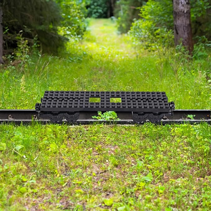 6IN1 City Freight Train Car Building Set, DIY Toys for Teens and Adults, Compatible with Lego 630 Building Accessory (Vintage Cart)