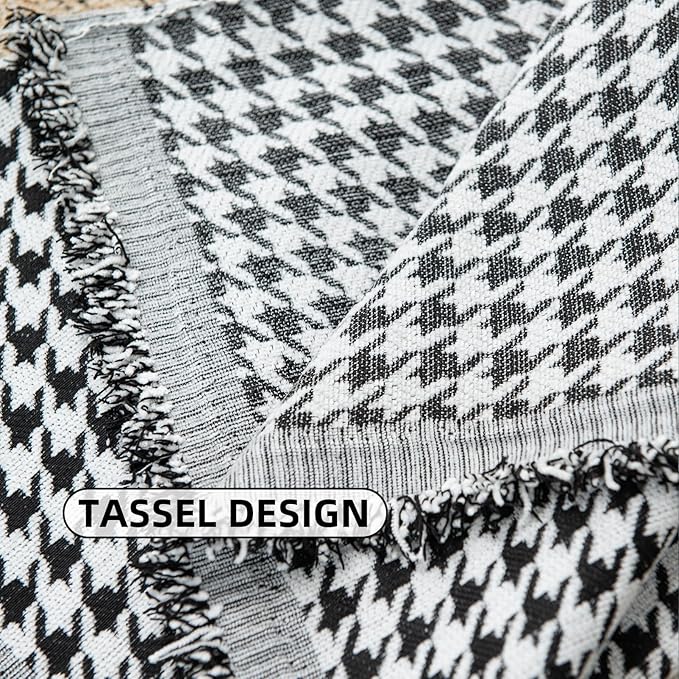 Recliner Chair Covers Lazy Boy Recliner Covers Armchair Cover Blanket Sofa Thick Soft Fabric Living Room Bedroom Throw Washable Sofa Slipcovers for Pets Kids (Houndstooth)