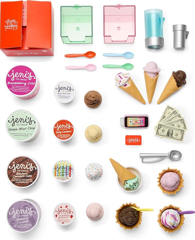 American Girl x Jeni's Full of Flavor Ice Cream Truck for 18-inch Dolls (Dolls Sold Separately)