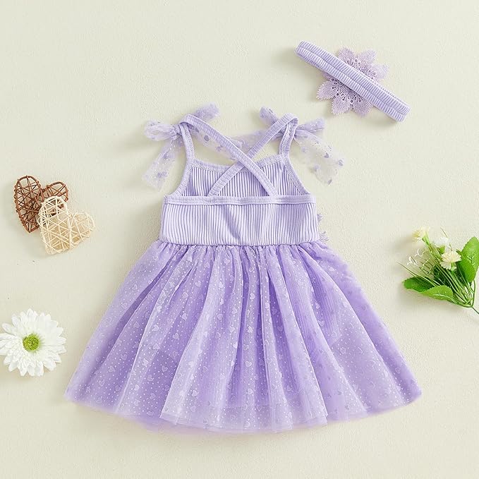 Baby Girl Clothes Daisy Ribbed Bodysuit Sleeveless Romper Dress Summer Outfit for Girls Newborn 3 6 9 12 18 Months