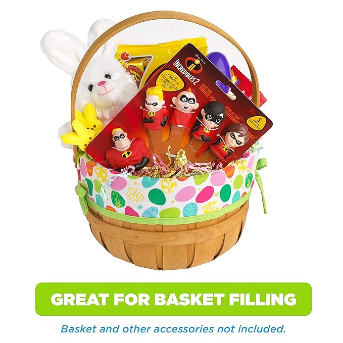 Disney Finger Puppets - Party Favors, Educational, Classroom Rewards, Bath Toys, Incredibles 2