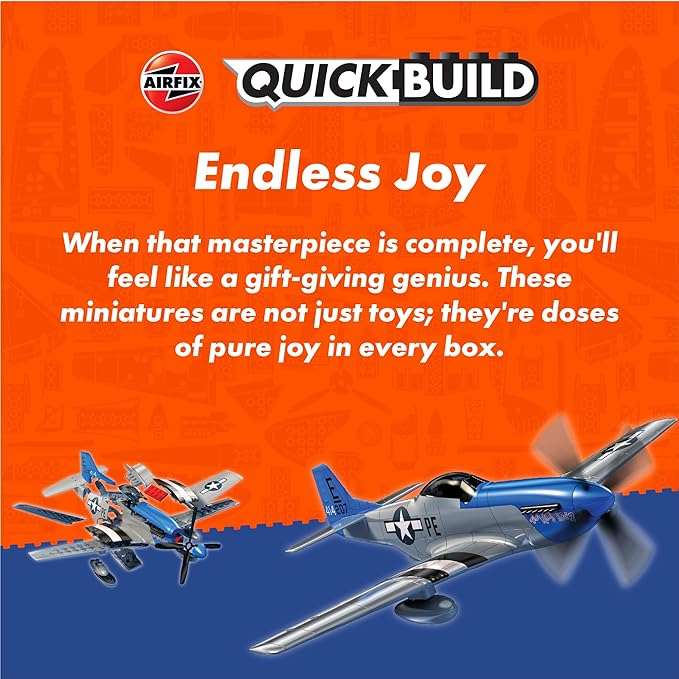 Airfix Quickbuild Boeing Apache Airplane Model Kit, Multi