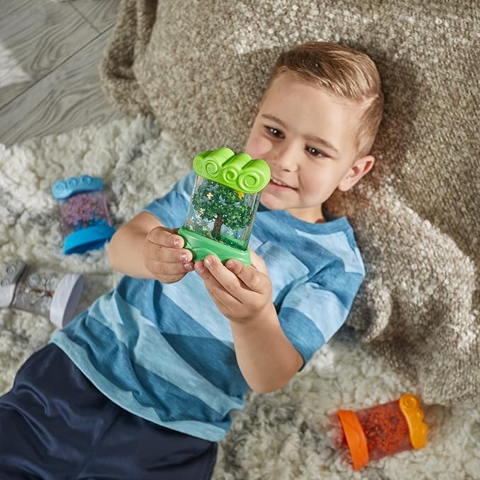 hand2mind Changing Seasons Sensory Tubes, Quiet Fidget Toys for Kids 3-5, Toddler Science Toys, Weather Toys, Calming Toys for Kids, Calm Down Corner Supplies, Preschool Classroom Must Haves