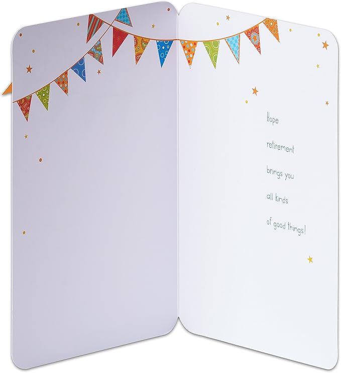 American Greetings Funny Retirement Card (Good things)