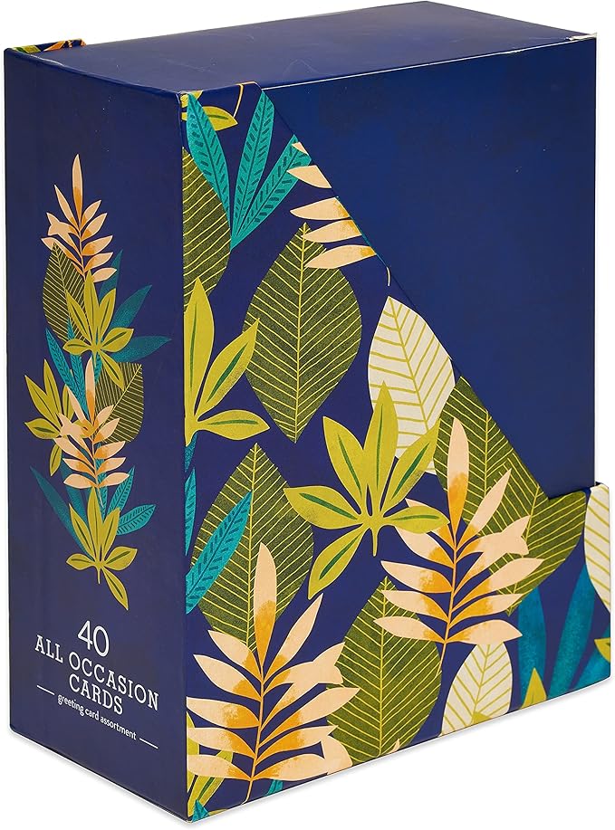 American Greetings Deluxe All Occasion Cards with Envelopes - Birthday, Thanks, Congrats and More (40-Count)