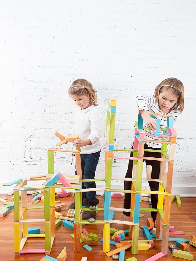 6 Piece Tegu Travel Pal Magnetic Wooden Block Set, Tugboat