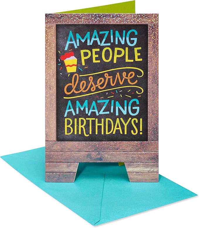 American Greetings Birthday Card (Off the Charts)
