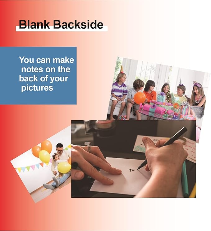 220 Pack Photo Paper Glossy Inkjet 8.5x11 inches 52lb 200Gsm Letter Size for Dye Ink Printers