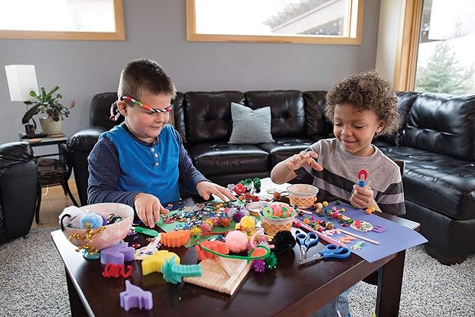 Creativity Street Chenille Stems/Pipe Cleaners, Dark Green, 12 Inch x 4mm, 100 Count