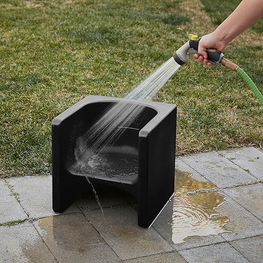 ECR4Kids Tri-Me 3-In-1 Cube Chair, Kids Furniture, Black