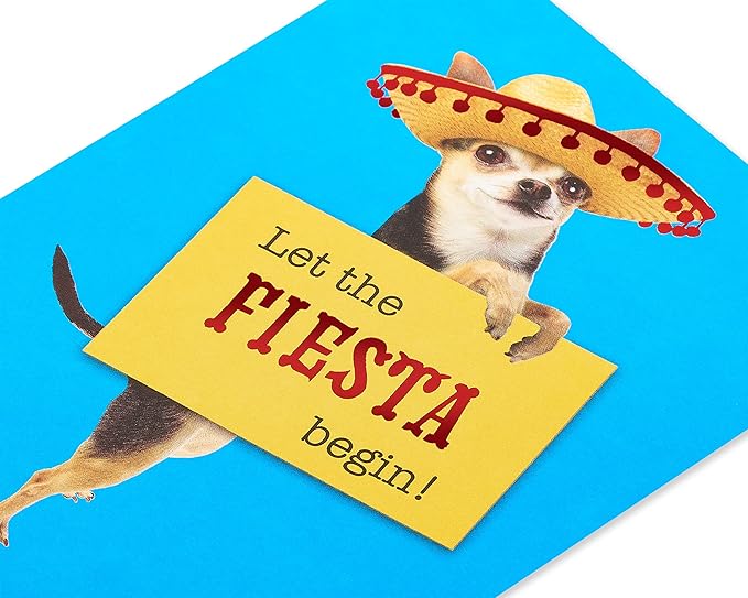 American Greetings Birthday Card (Fiesta)