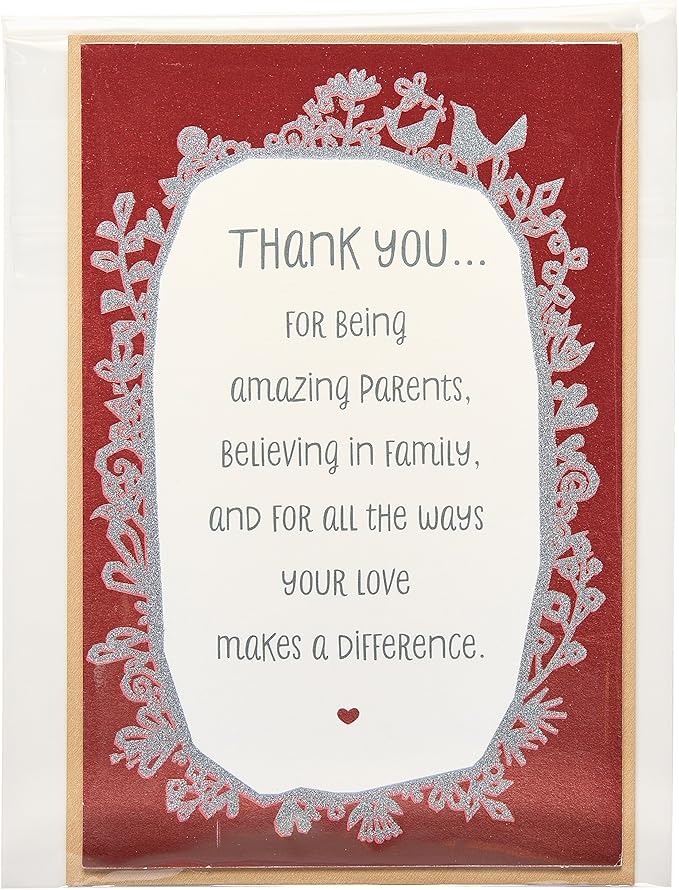 American Greetings Anniversary Card for Parents (Thank You)