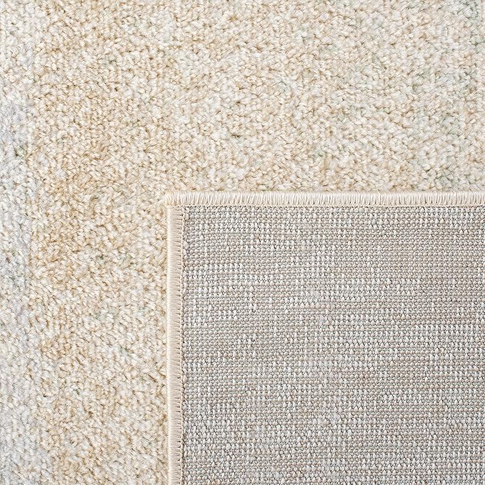 SAFAVIEH Adirondack Collection Runner Rug - 2'6" x 14', Ivory & Gold, Modern Abstract Design, Non-Shedding & Easy Care, Ideal for High Traffic Areas in Living Room, Bedroom (ADR112D)