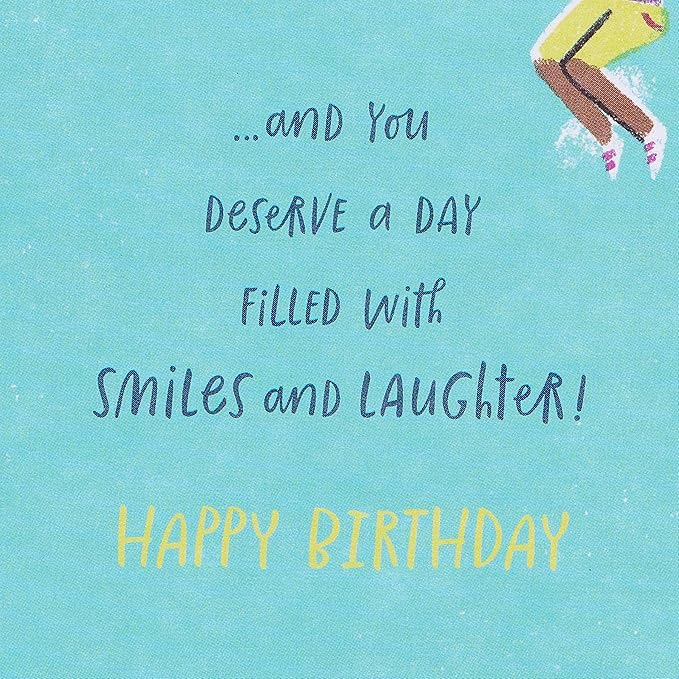 American Greetings Birthday Card (Smiles and Laughter)