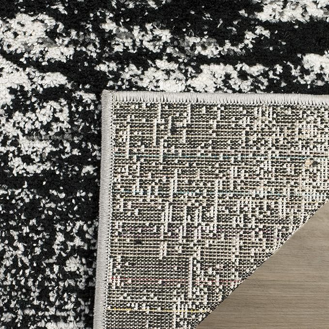 SAFAVIEH Adirondack Collection Runner Rug - 2'1" x 6', Silver & Multi, Modern Abstract Design, Non-Shedding & Easy Care, Ideal for High Traffic Areas in Living Room, Bedroom (ADR112G)